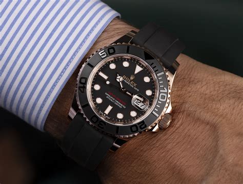 rolex yacht master 40mm rose gold review|rolex yacht master 40mm price.